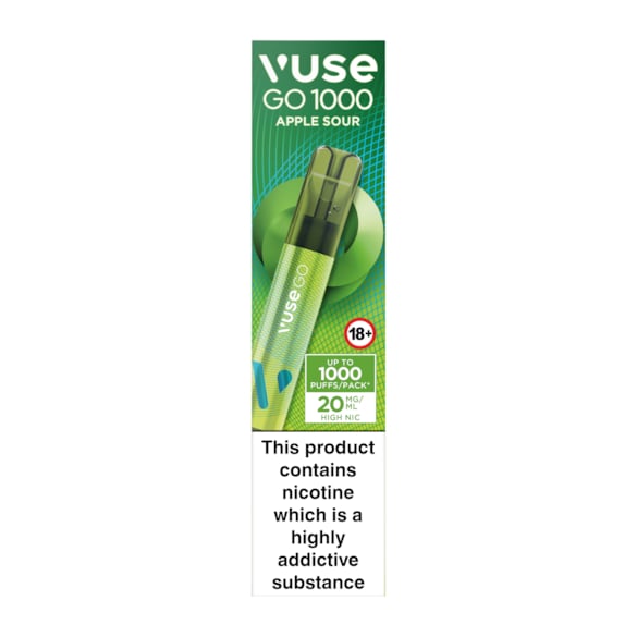 Vuse Go 1000 - Apple Sour 20mg 2D.jpg