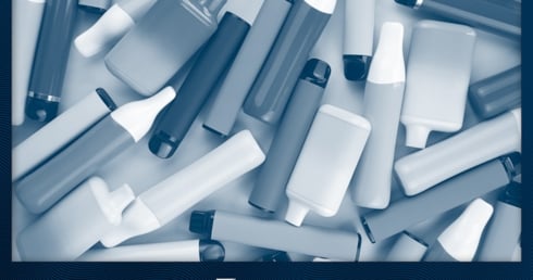 Verschiedene Vapes
