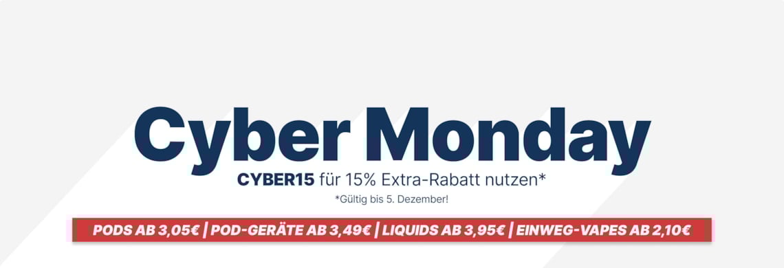 Cyber Monday ist da