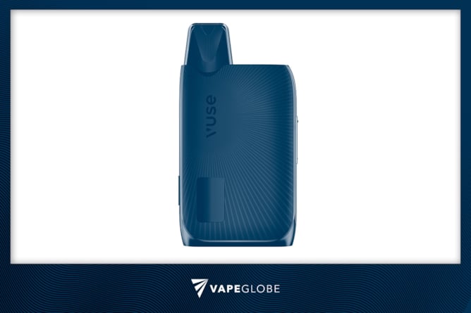 Bild der Vuse Ultra Vape als Titel zur Bedienungsanleitung. 