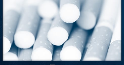 Zigaretten um das Thema Zigaretten reduzieren zu illustrieren