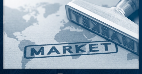 Handels-Stempel um das Thema Unregulierter E-Zigaretten-Handel zu illustrieren