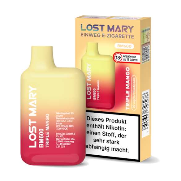 Lost Mary Triple Mango BM600