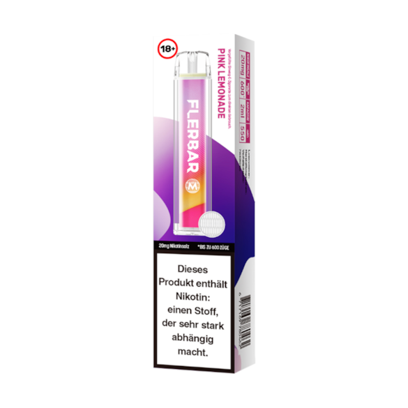 Flerbar M Pink Lemonade 600