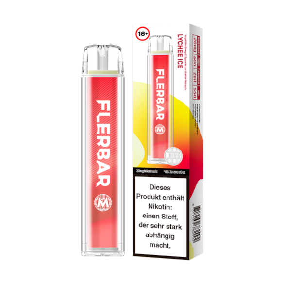 Flerbar M Lychee Ice 600