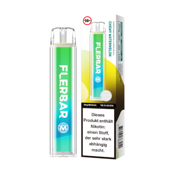 Flerbar M Chewy Watermelon 600