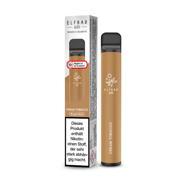 Elf Bar Cream Tobacco 600