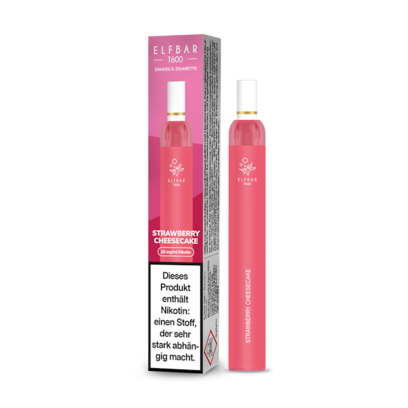 Elf Bar Strawberry Cheesecake T600