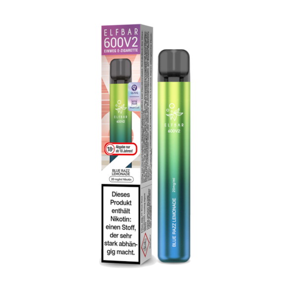 Elf Bar Blue Razz Lemonade 600 V2