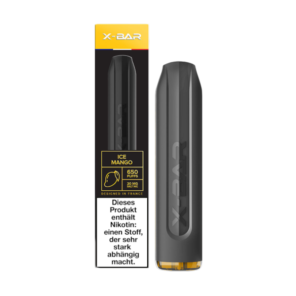 X-Bar Ice Mango 650