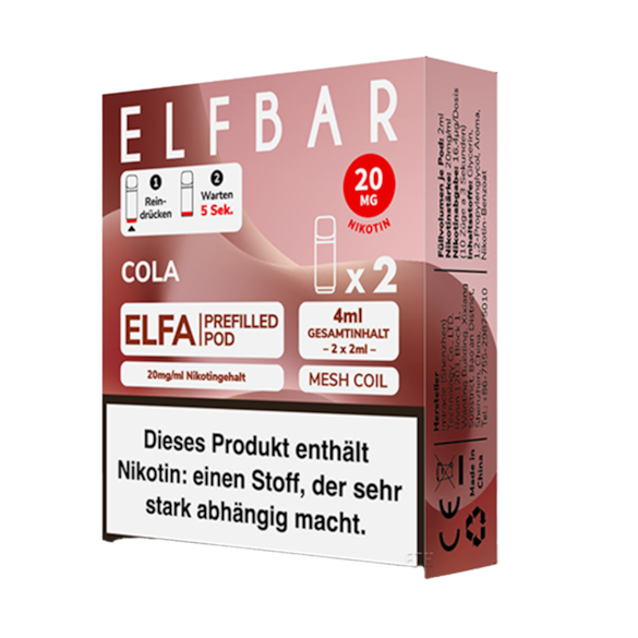 Elf Bar Elfa 2er Pod Cola