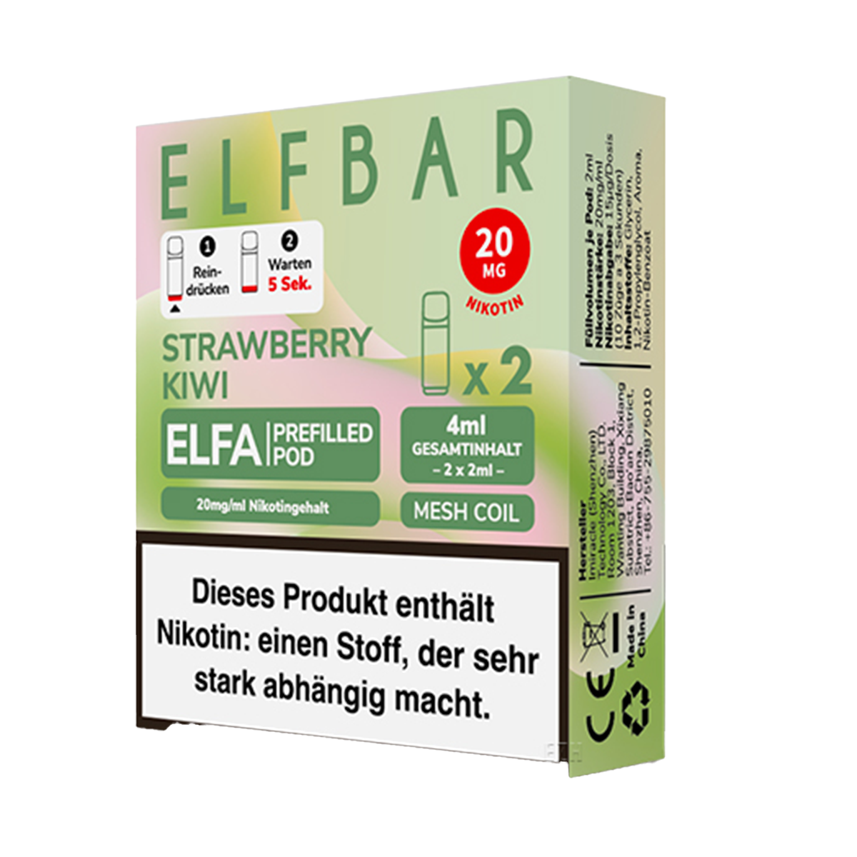 elfbar pods coconut Elfa Pods 10 Pack kaufen