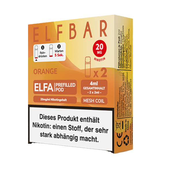 Elf Bar Elfa 2er Pod Orange