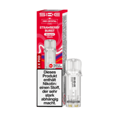 SKE Crystal Plus 2er Pod 600 Strawberry Burst