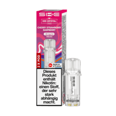SKE Crystal Plus 2er Pod 600 Cherry Strawberry Raspberry