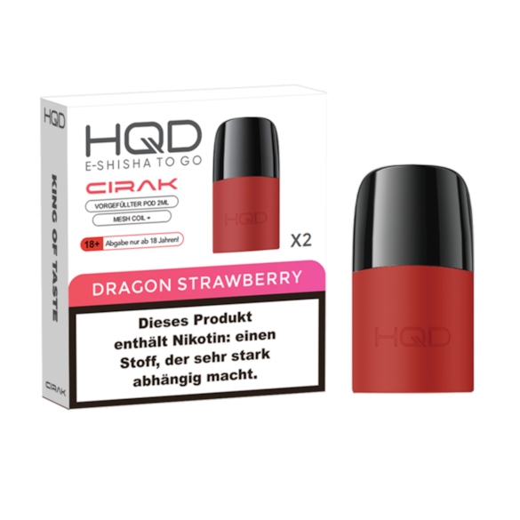 HQD CIRAK Dragon Strawberry (2er Pack)