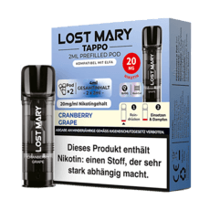 Lost Mary Tappo 2er Pods Cranberry Grape