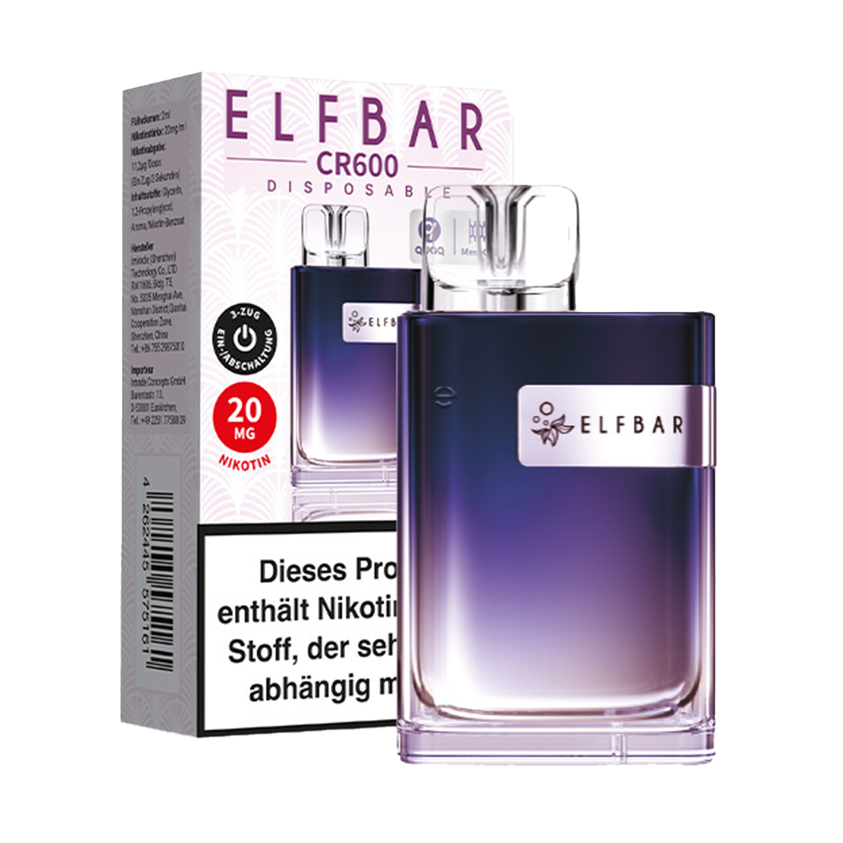 elfbar 800 blackberry ice Elf Bar | Gratis Versand lost mary vape elfbar lila geschmack Flavour:Cherry Cola How do I activate