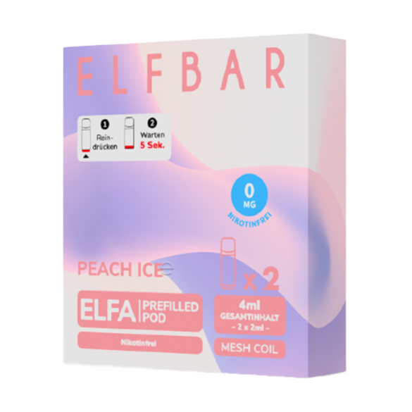 Elf Bar Elfa 2er Pod Peach Ice