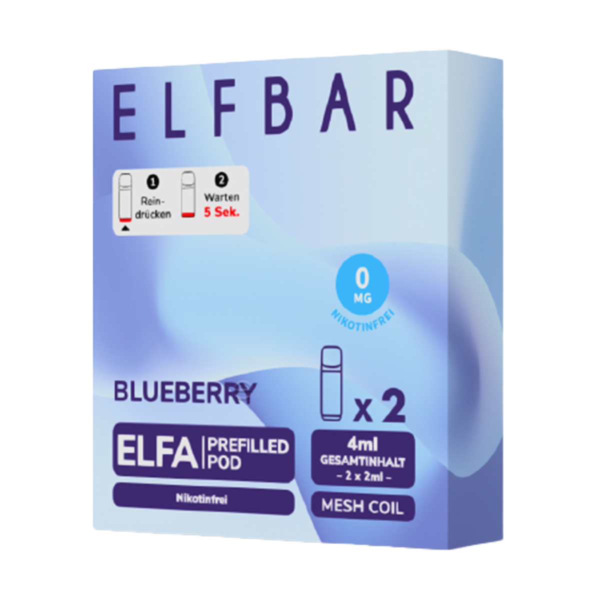 Elf Bar Elfa 2er Pod Blueberry | Gratis Versand