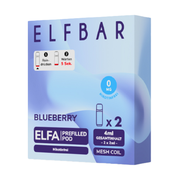 Elf Bar Elfa 2er Pod Blueberry