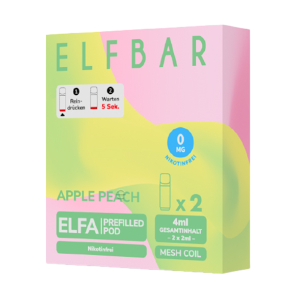 Elf Bar Elfa 2er Pod Apple Peach