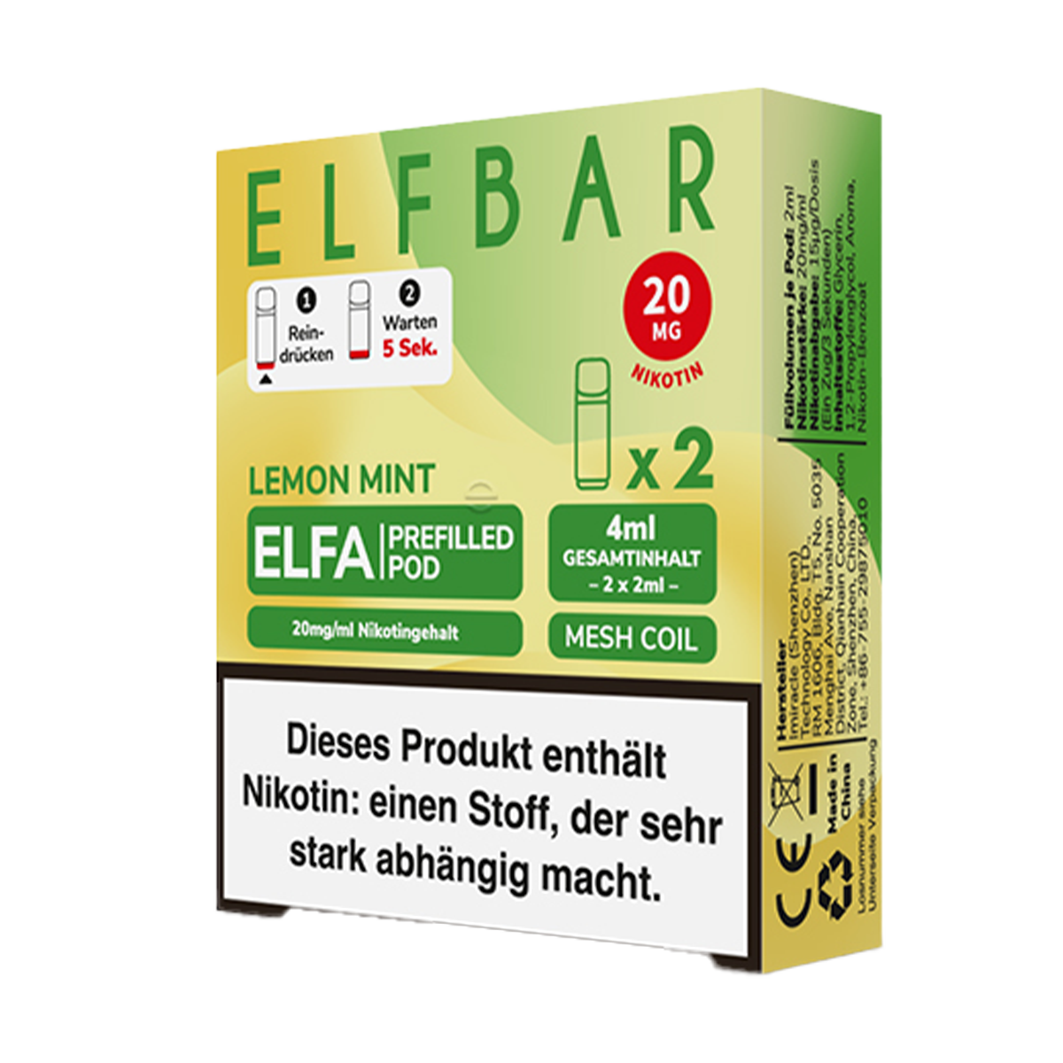 elfbar elfa kaufen Elfbar ELFA Pods günstig kaufen