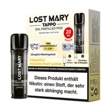 Lost Mary Tappo 2er Pods Pineapple Passion Fruit Lemon
