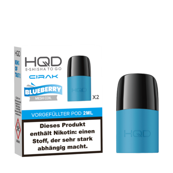 HQD CIRAK Blueberry (2er Pack)