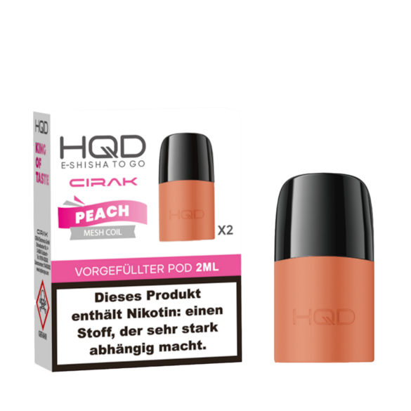 HQD CIRAK Peach Berry (2er Pack)