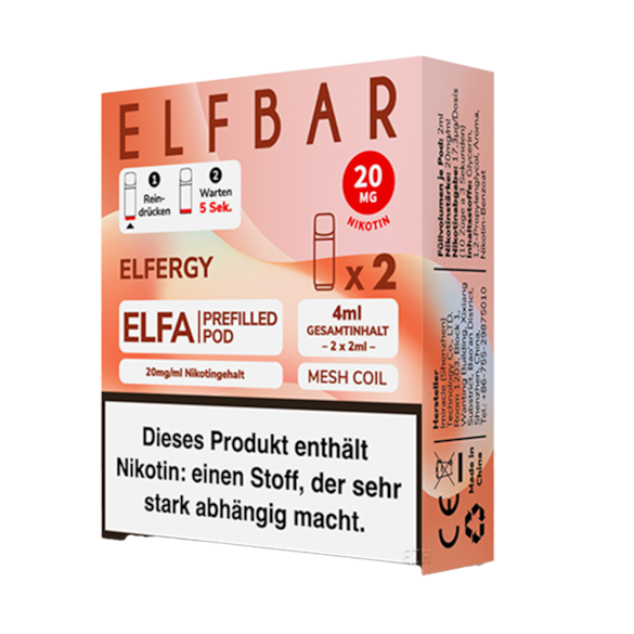 Elf Bar Elfa 2er Pod Elfstorm Elfergy