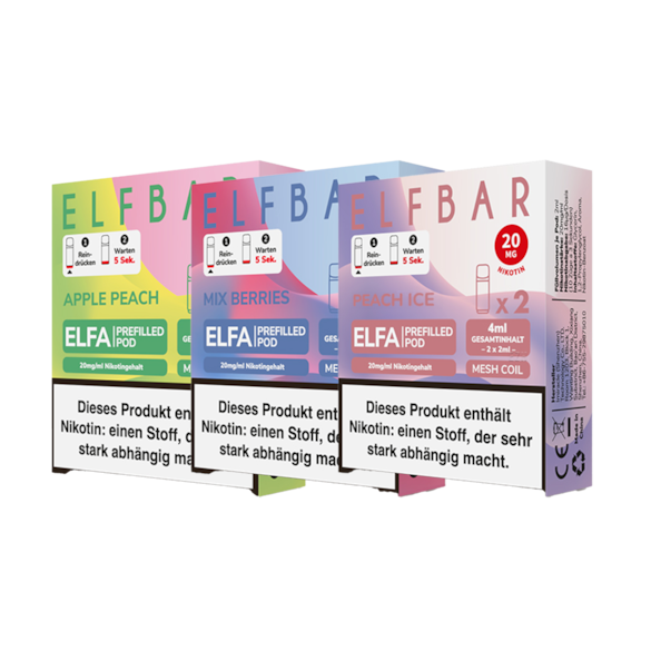 Elfa Pods 20mg Mixpack 3-pack
