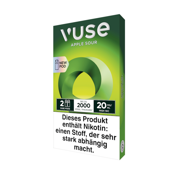Vuse 2er Pods Apple Sour