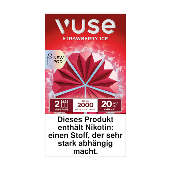 Vuse 2er Pods Strawberry Ice