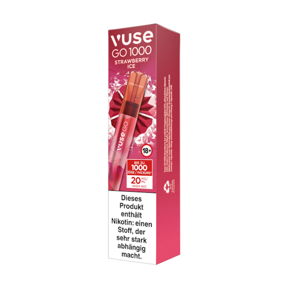 VUSE GO 1000 Strawberry Ice