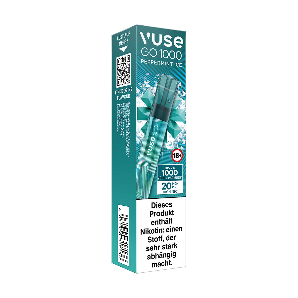 geekvape aegis solo 3 istruzioni Vuse Go 1000 Blueberry Ice Zero online kaufen main image 0