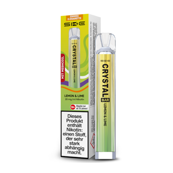 SKE Crystal Bar Lemon Lime 600