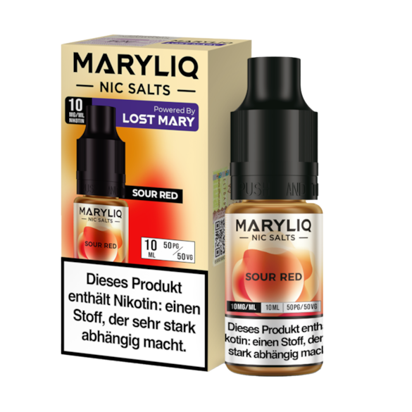 MARYLIQ Liquid Sour Red Nic Salt