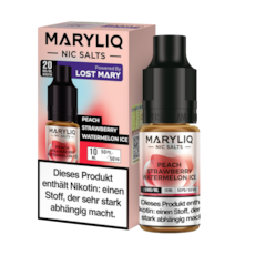 MARYLIQ Liquid Peach Strawberry Watermelon Ice Nic Salt