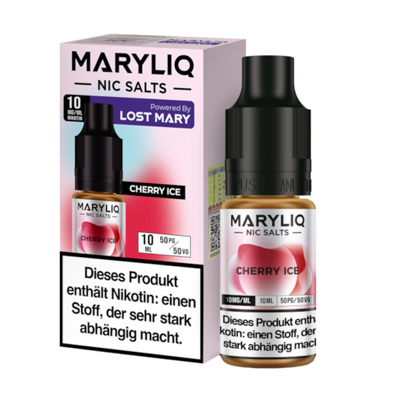 MARYLIQ Liquid Cherry Ice Nic Salt