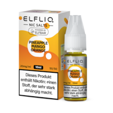 ELFLIQ Liquid Pineapple Mango Orange Nic Salt