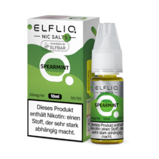 ELFLIQ Liquid Spearmint Nic Salt