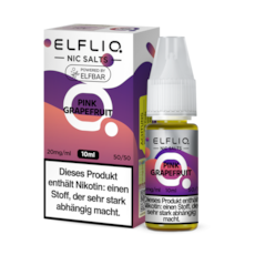 ELFLIQ Liquid Pink Grapefruit Nic Salt