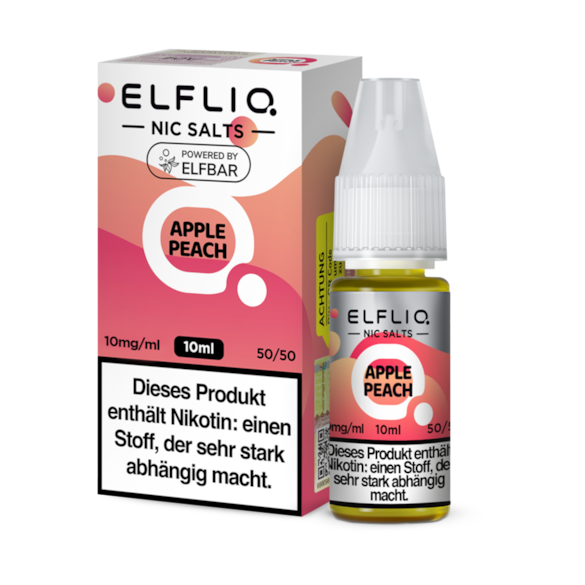 ELFLIQ Liquid Apple Peach Nic Salt