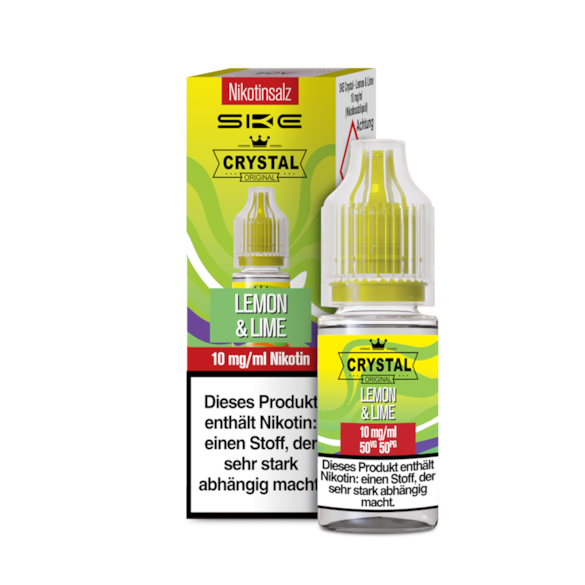 SKE Crystal Liquid Lemon & Lime Nic Salt