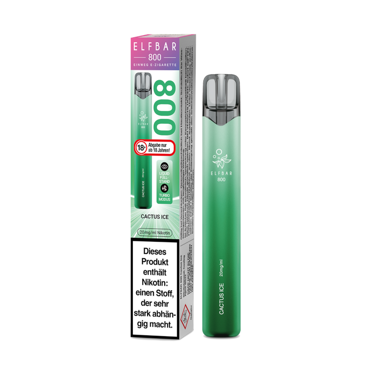 Elf Bar 800 Cactus Ice | Gratis Versand | Gnstiger Preis
