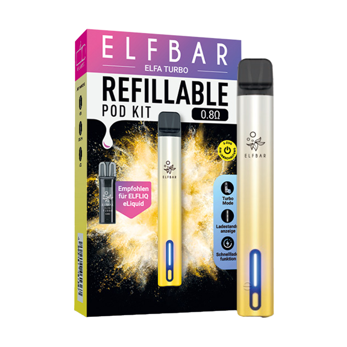 Elf Bar Elfa Turbo Pod Kit | Gratis Versand