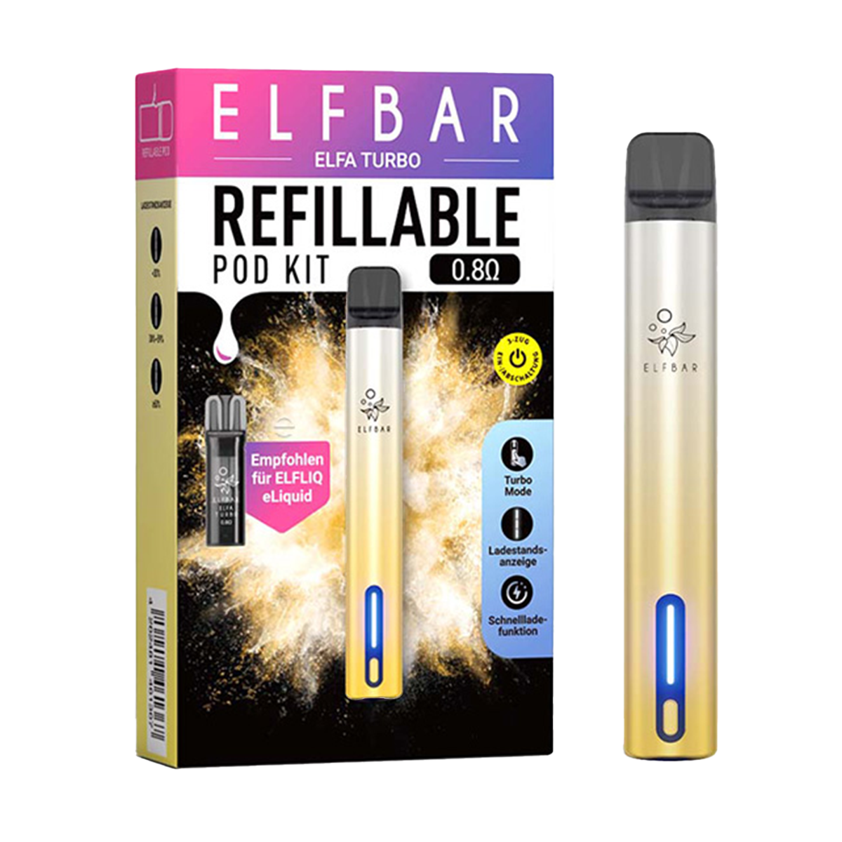 elfbar turbo farben Elfbar ELFA TURBO PRO kaufen main image 1