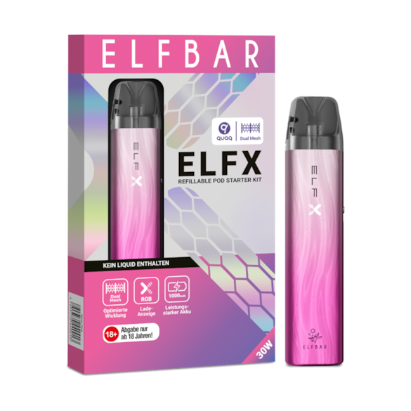 Elf Bar ELFX Refillable Vape Pod Kit