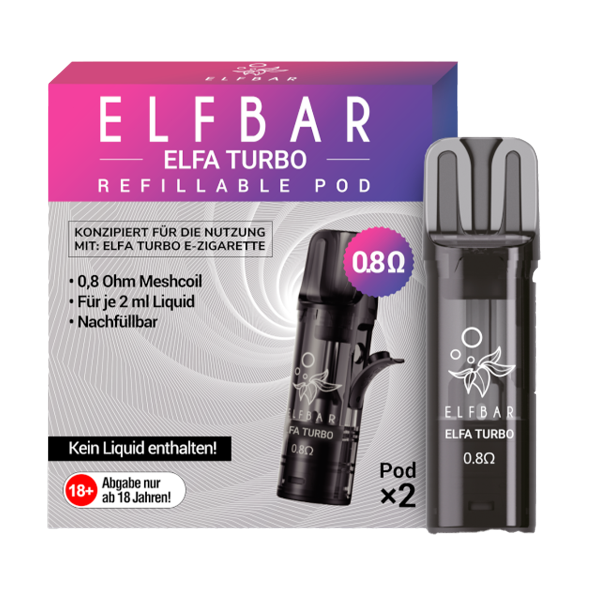 elfbar elfa master akku Elf Bar Elfa Turbo Pod Kit | Gratis Versand